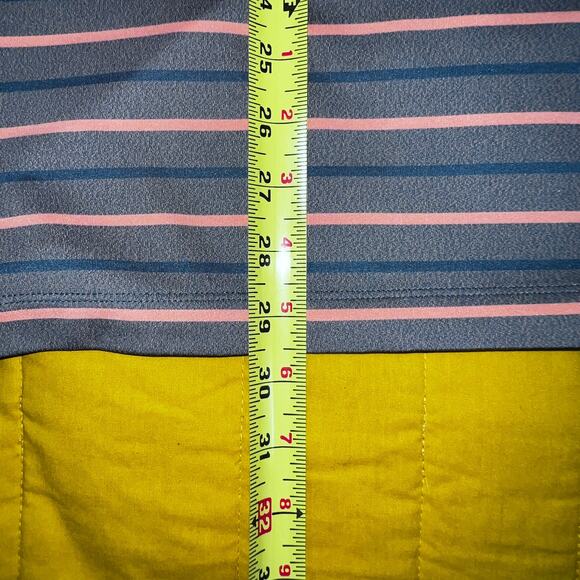 Columbia Golf Striped Short Sleeve Polo Men's Large Poly/Spandex Blend - Picture 7 of 7